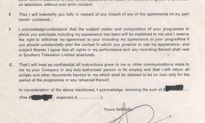 Vast contract